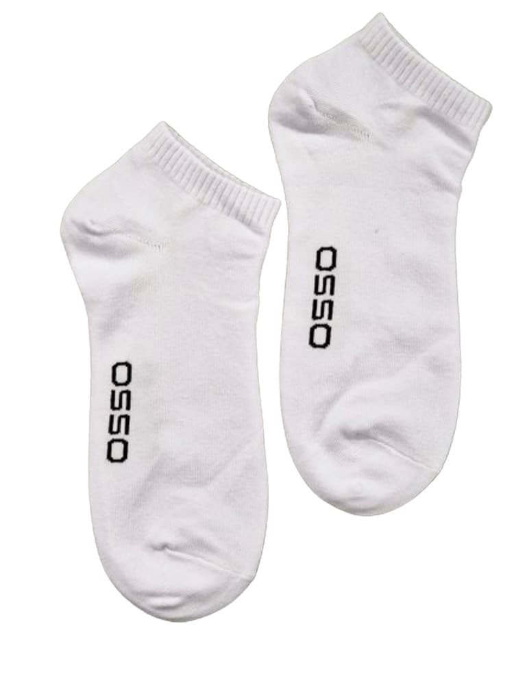 12 Ζεύγη Κάλτσες Λευκές Σε Οργανικό Βαμβάκι Της Εταιρείας OSSO