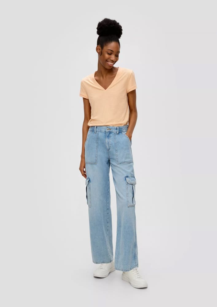 Γυναικείο T-shirt Πορτοκαλί S.Oliver 2144034-2101