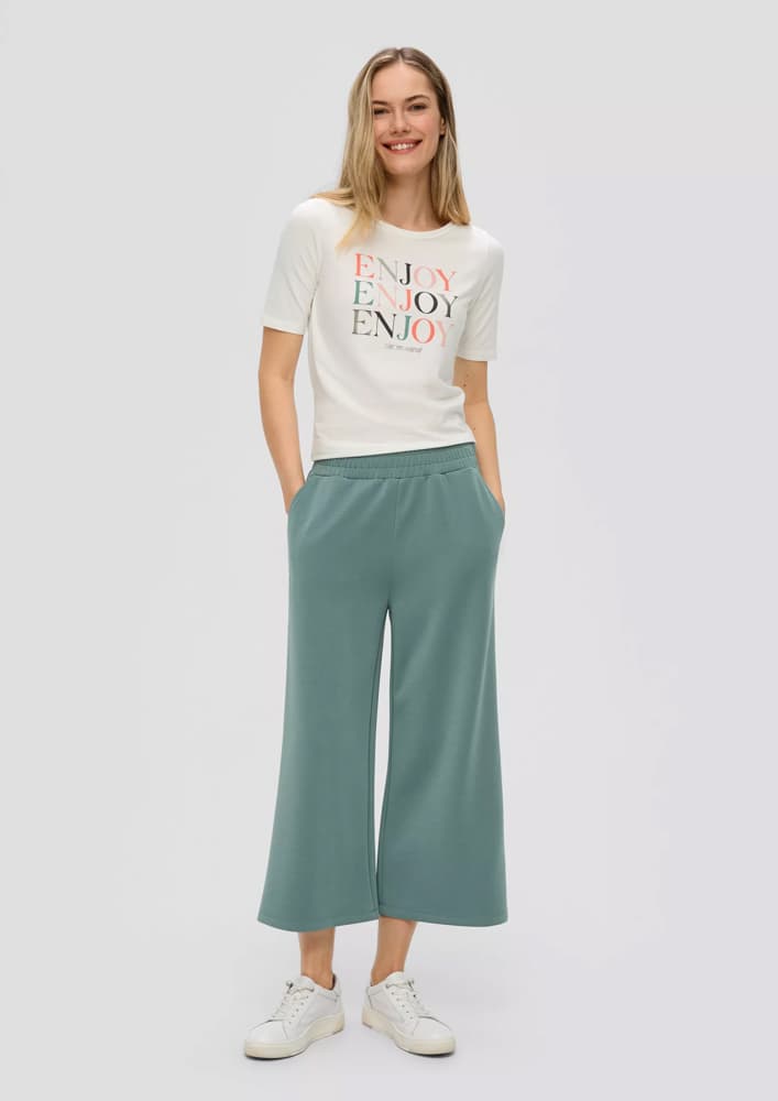 Γυναικείο T-Shirt Λευκό S.Oliver 2145266-02D0