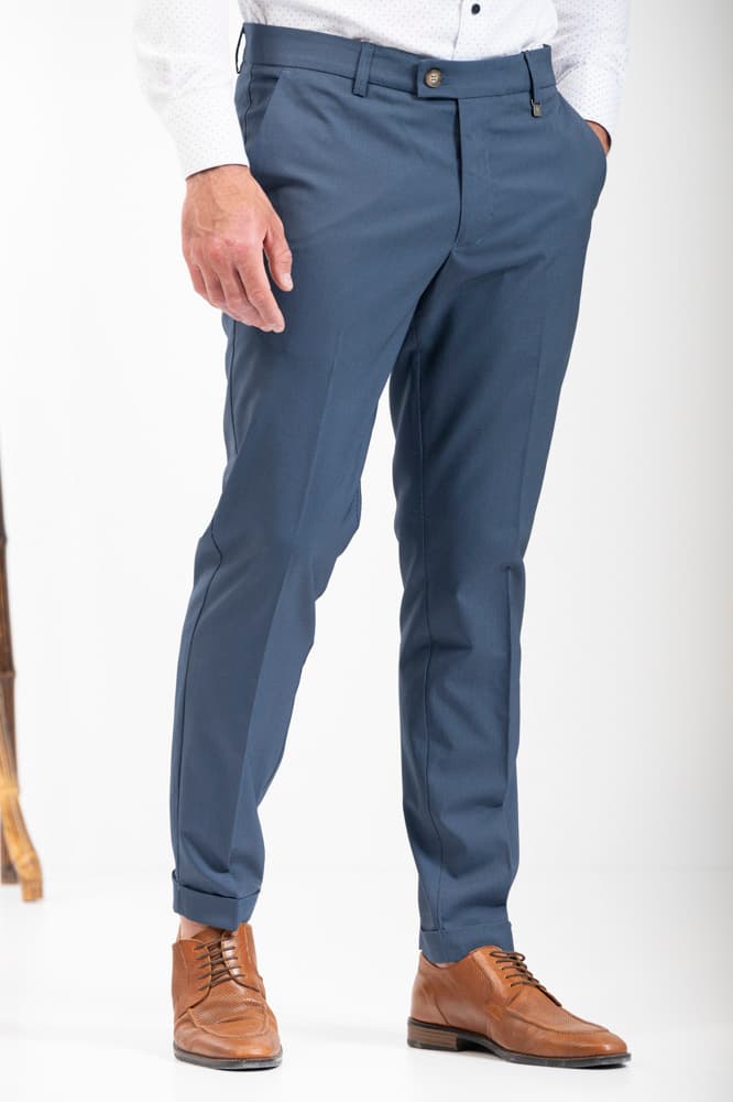 Ανδρικό Παντελόνι Μπλε Vittorio SIENA-INDIGO