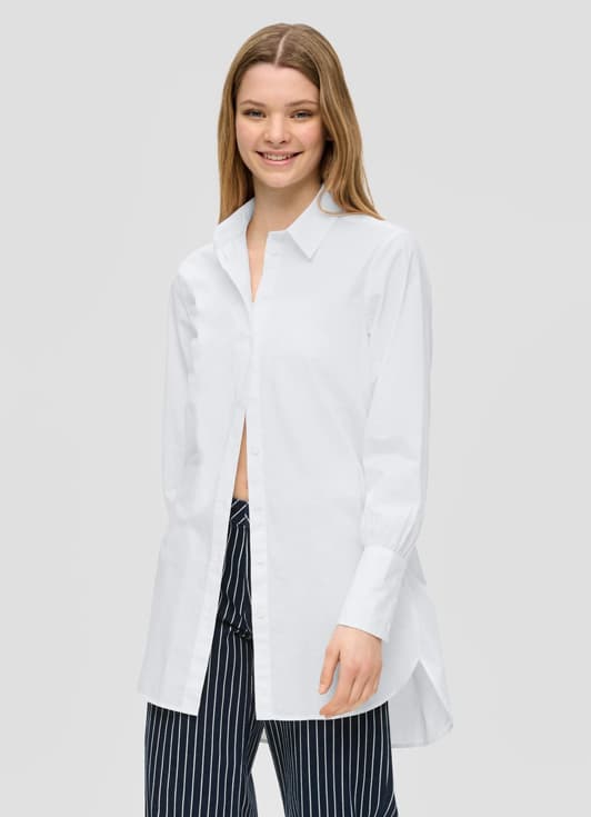 Γυναικείο Πουκάμισο Λευκό S.Oliver 2140614-0100