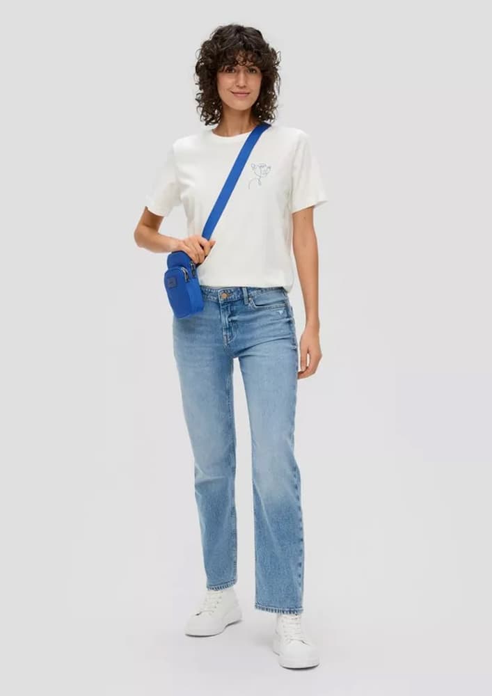 Γυναικείο T-Shirt Λευκό S.Oliver 2147851-02D2