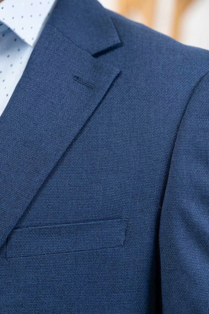 Ανδρικό Σακάκι Μπλε Vittorio tropical-blue