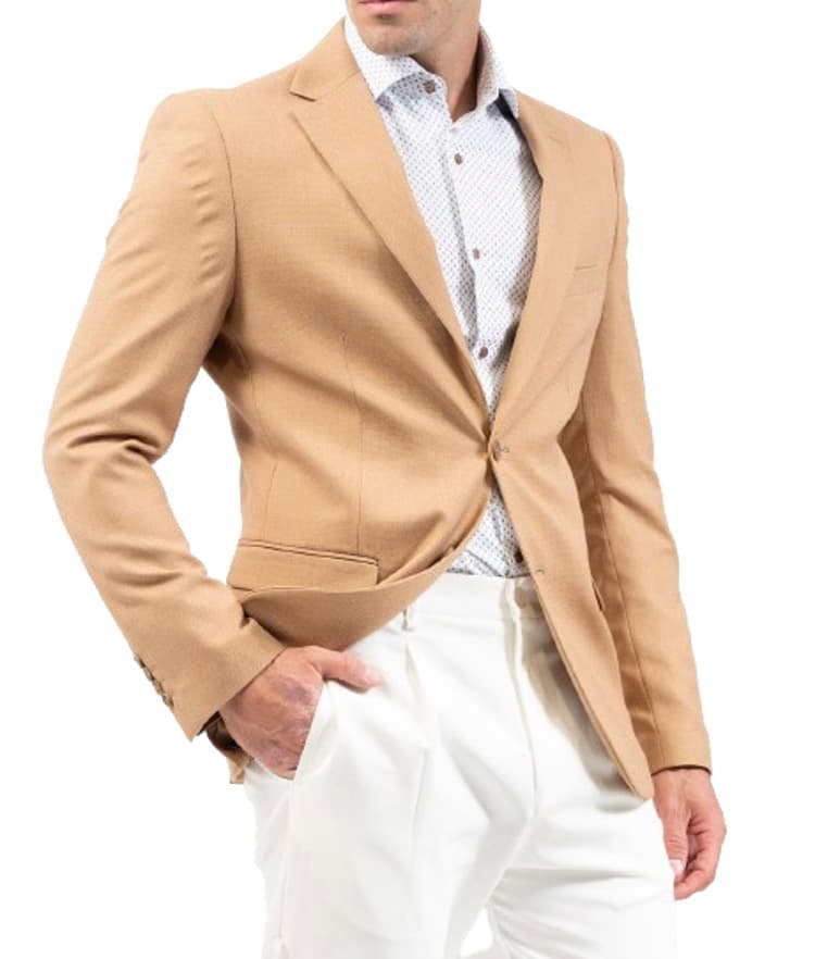 Ανδρικό Σακάκι Μπλε Vittorio tropical-blue