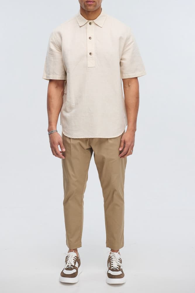 Ανδρικό Παντελόνι Μπεζ Royal Denim 2175ODENSE-BEIGE