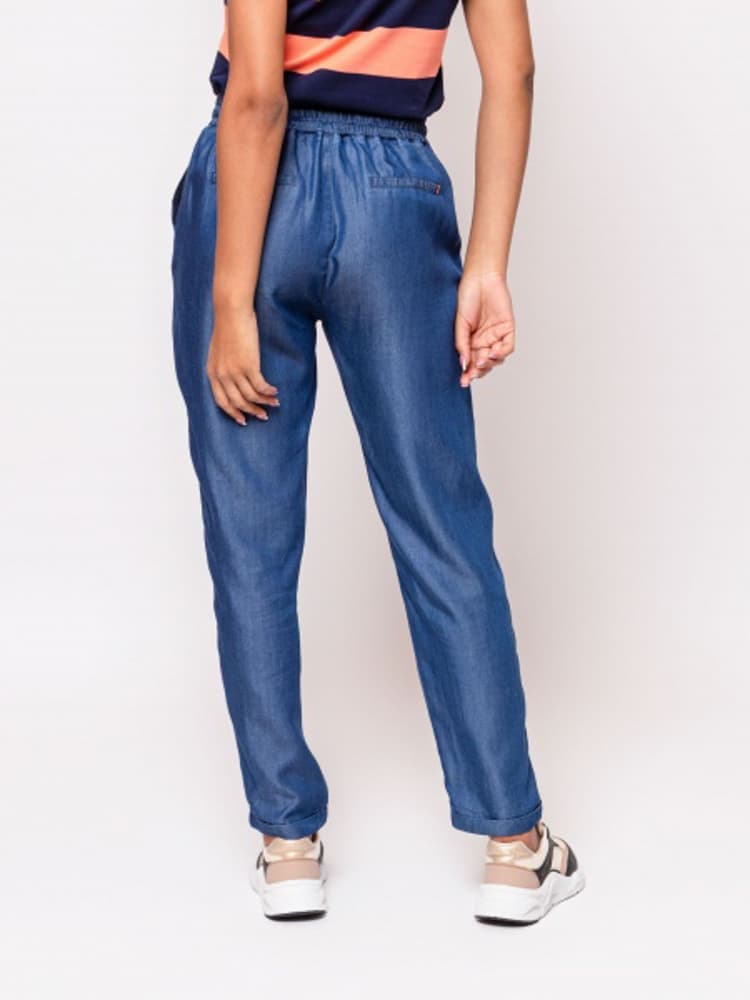 Γυναικείο Flora24 Παντελόνι Μπλε Heavy Tools S24580-MIDBLUE