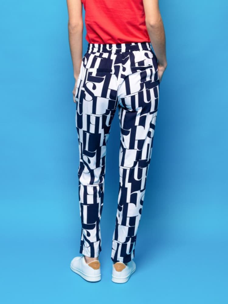 Γυναικείο Fifer24 Παντελόνι Μπλε Heavy Tools S24569-LETTERS