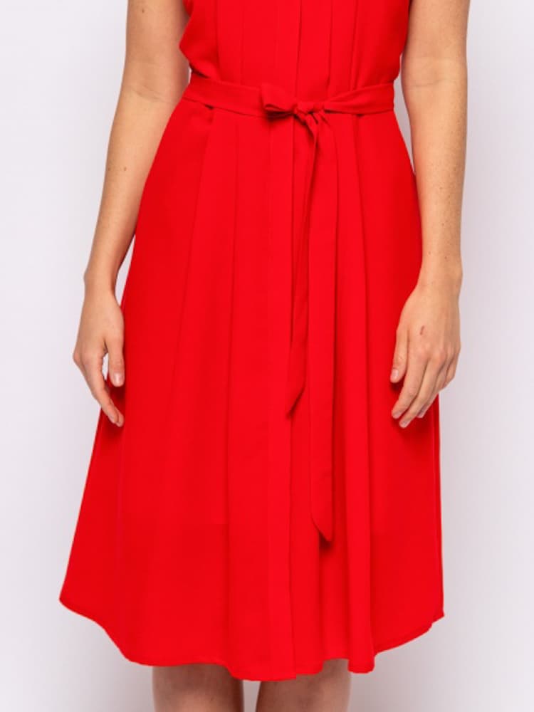 Γυναικείο Αμάνικο Viri Φόρεμα Κόκκινο Heavy Tools S24466-RED