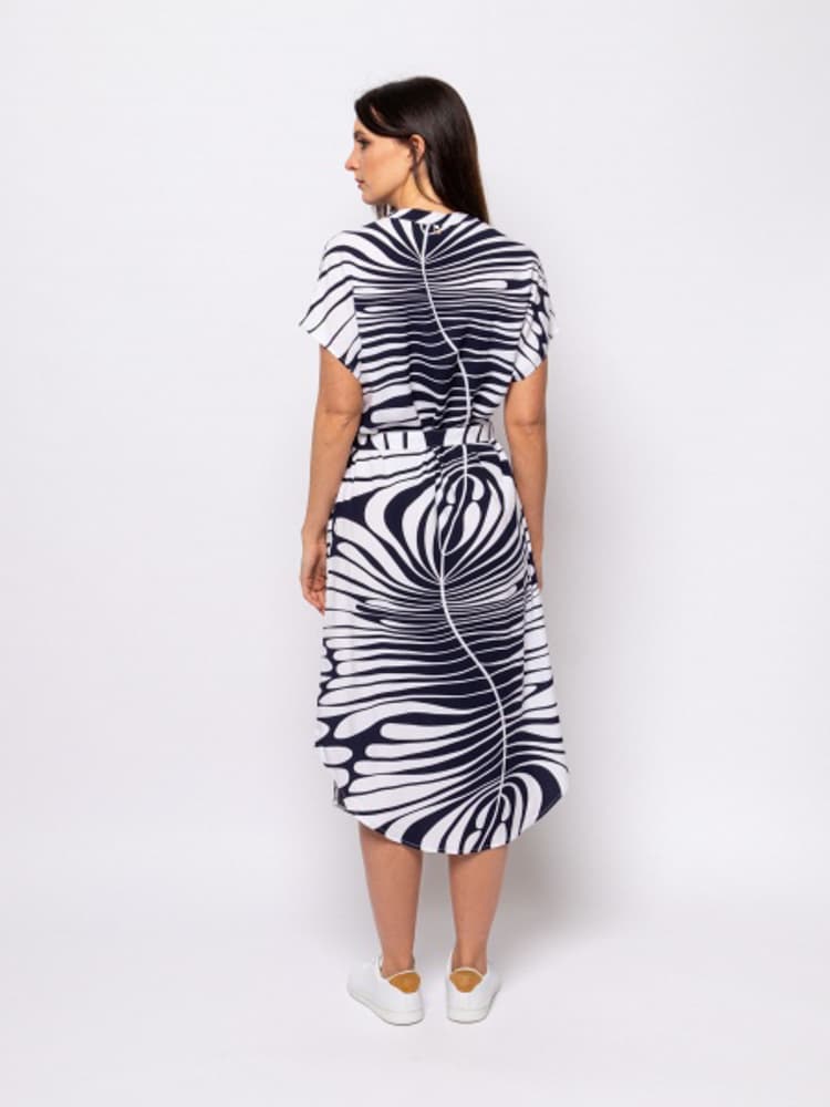 Γυναικείο Vlora Φόρεμα Μπλε Heavy Tools S24470-PALMS