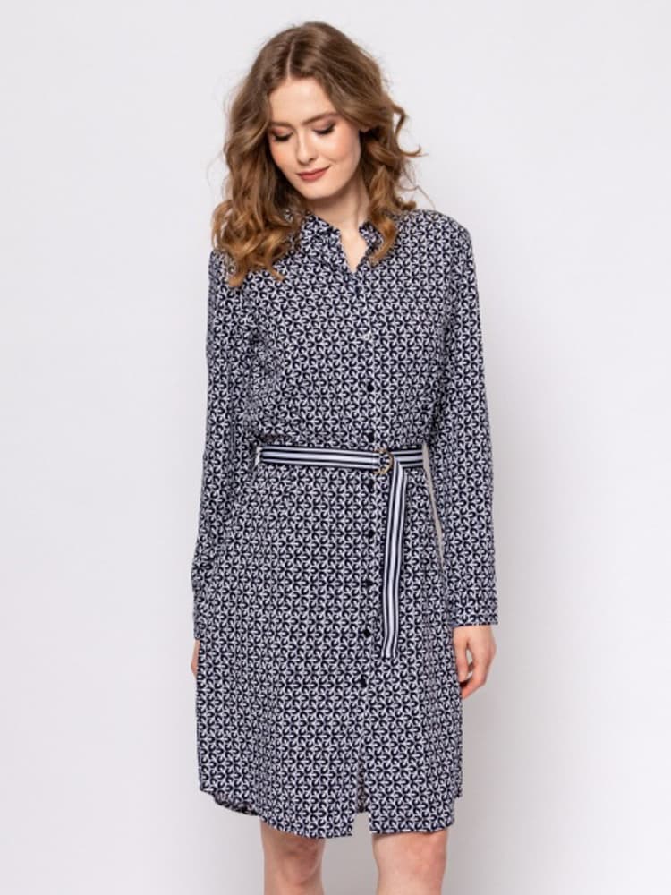 Γυναικείο Vivion24 Φόρεμα Navy Μπλε Heavy Tools S24450-PATTERN