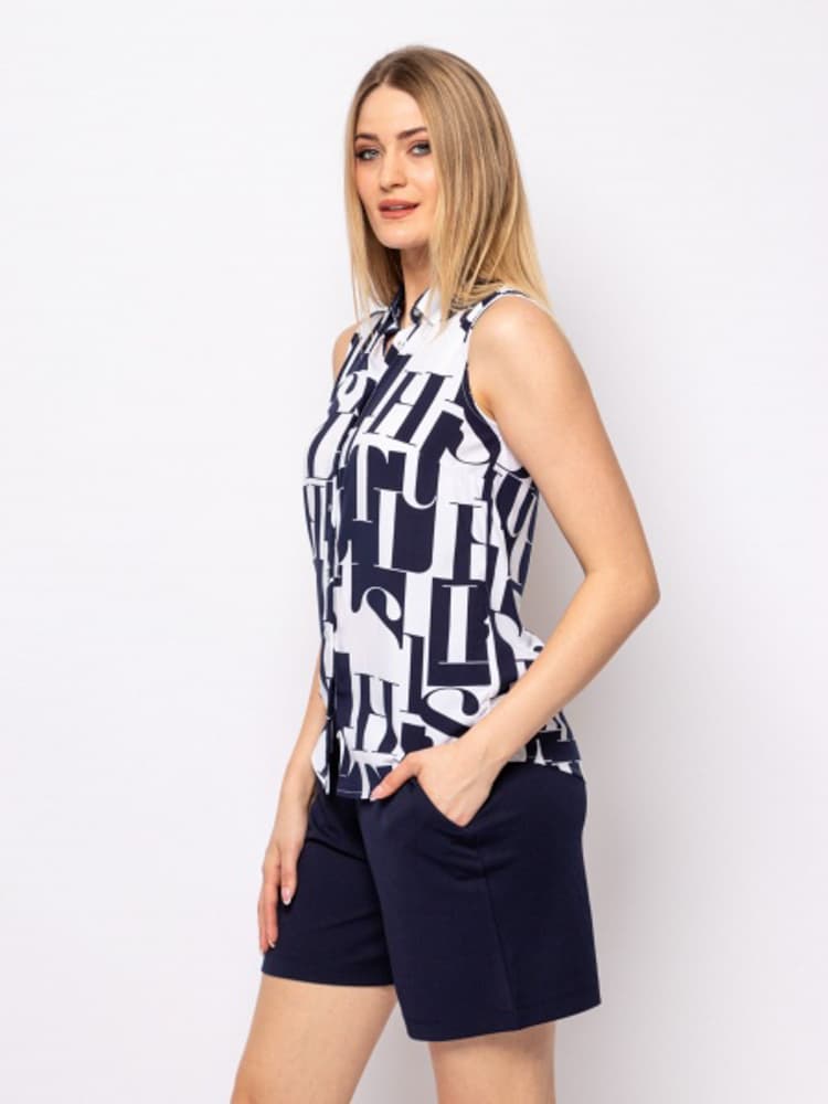 Γυναικείο Αμάνικο Ruanna24 Πουκάμισο Heavy Tools S24385-LETTERS