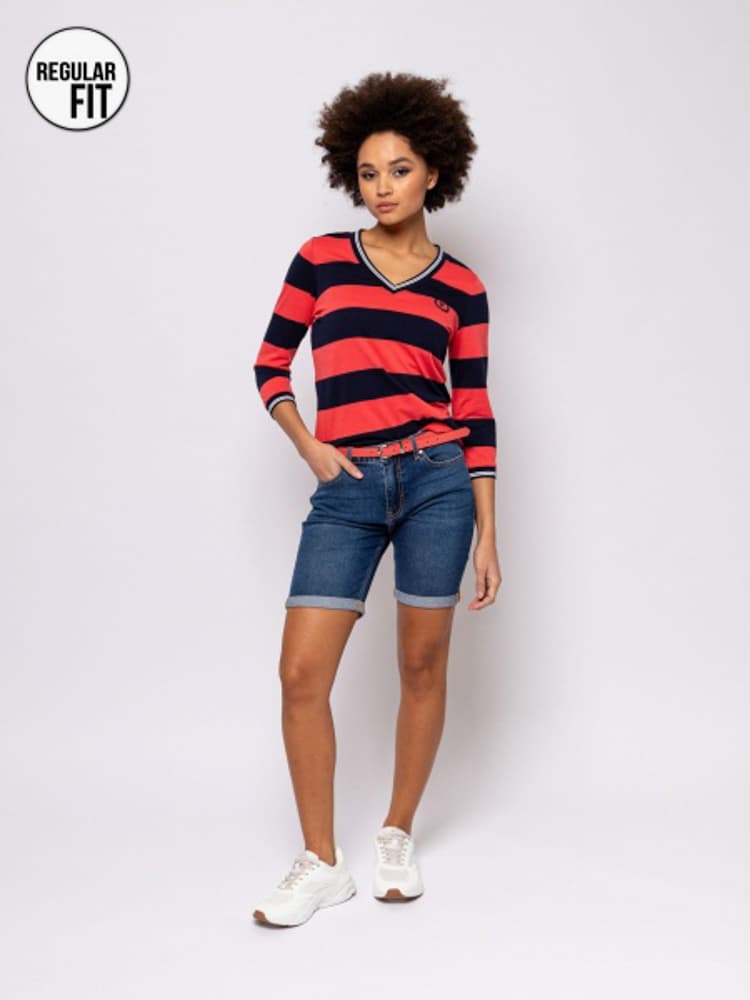 Γυναικεία Wamota24 Τζιν Βερμούδα Navy Μπλε Heavy Tools S24562-DARK