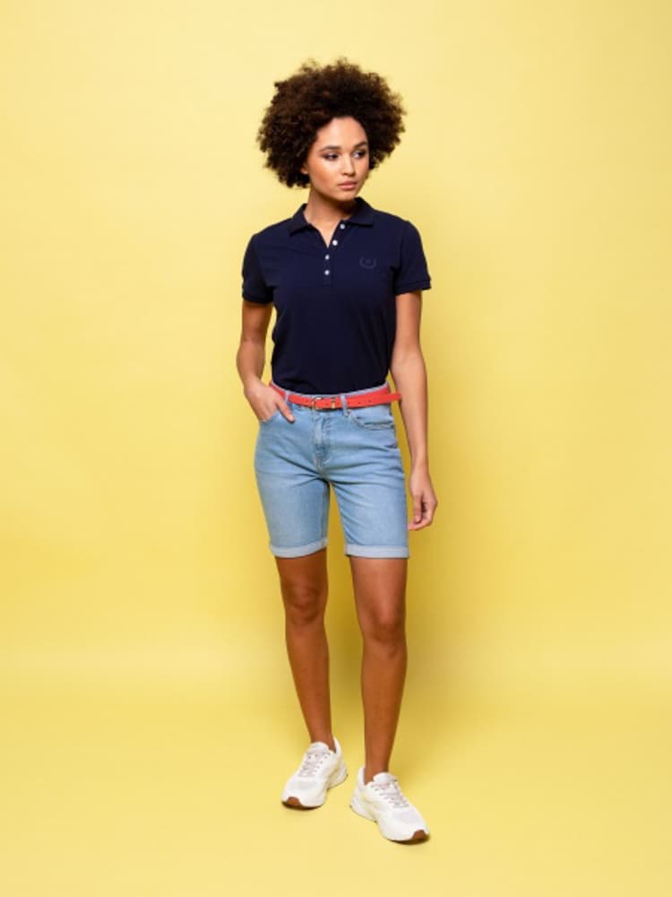 Γυναικεία Wamota24 Τζιν Βερμούδα Γαλάζια Heavy Tools S24562-LIGHT