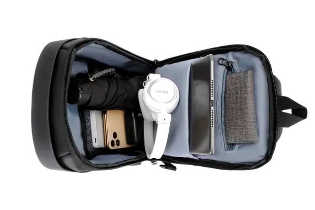 Ανδρικό Crossover 3L Με Θύρα Usb Μαύρο Osso SLING10-BLACK