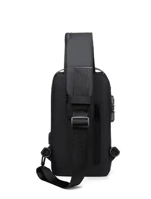 Ανδρικό Crossover 3L Με Θύρα Usb Μαύρο Osso SLING10-BLACK