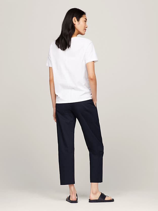 Γυναικείο Modern T-shirt Λευκό Tommy Hilfiger WW0WW39781-YCF