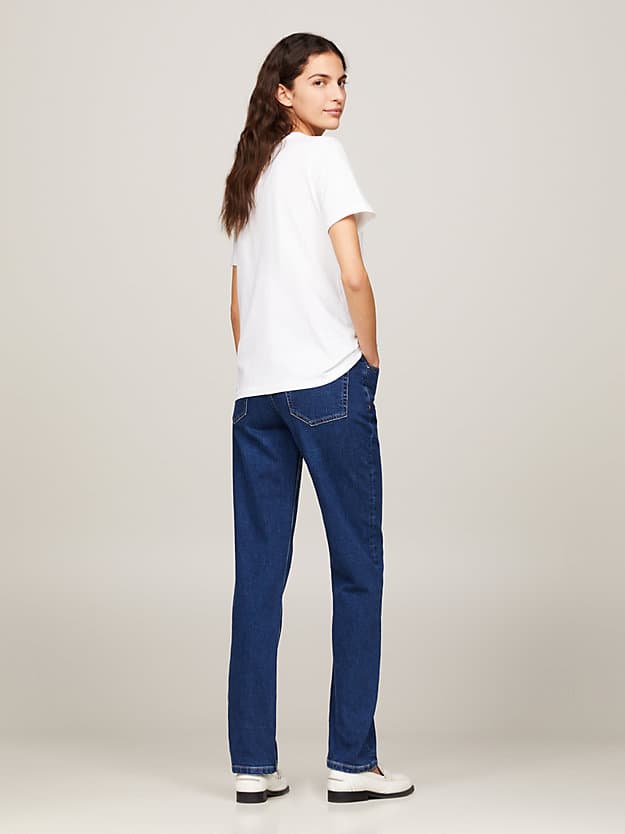 Γυναικείο Modern T-shirt Λευκό Tommy Hilfiger WW0WW39848-YCF