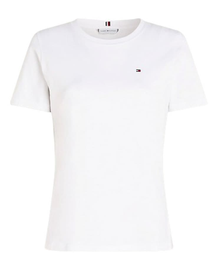 Women's T-Shirts Tommy Hilfiger White