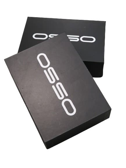 Ανδρικό Μπόξερ Σετ 8 Τεμαχίων Μαύρο Osso Από Οργανικό Breathable Βαμβάκι