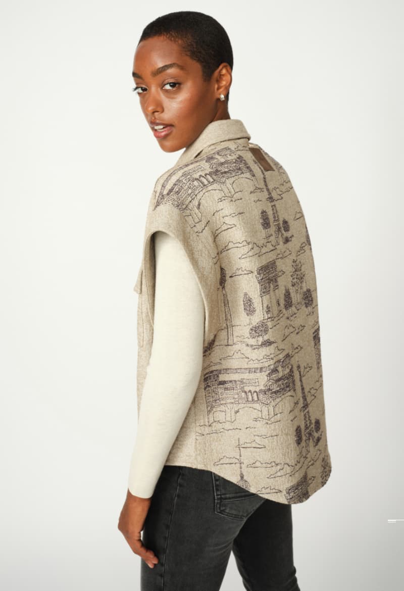 Women's Vests Mos Mosh Brown