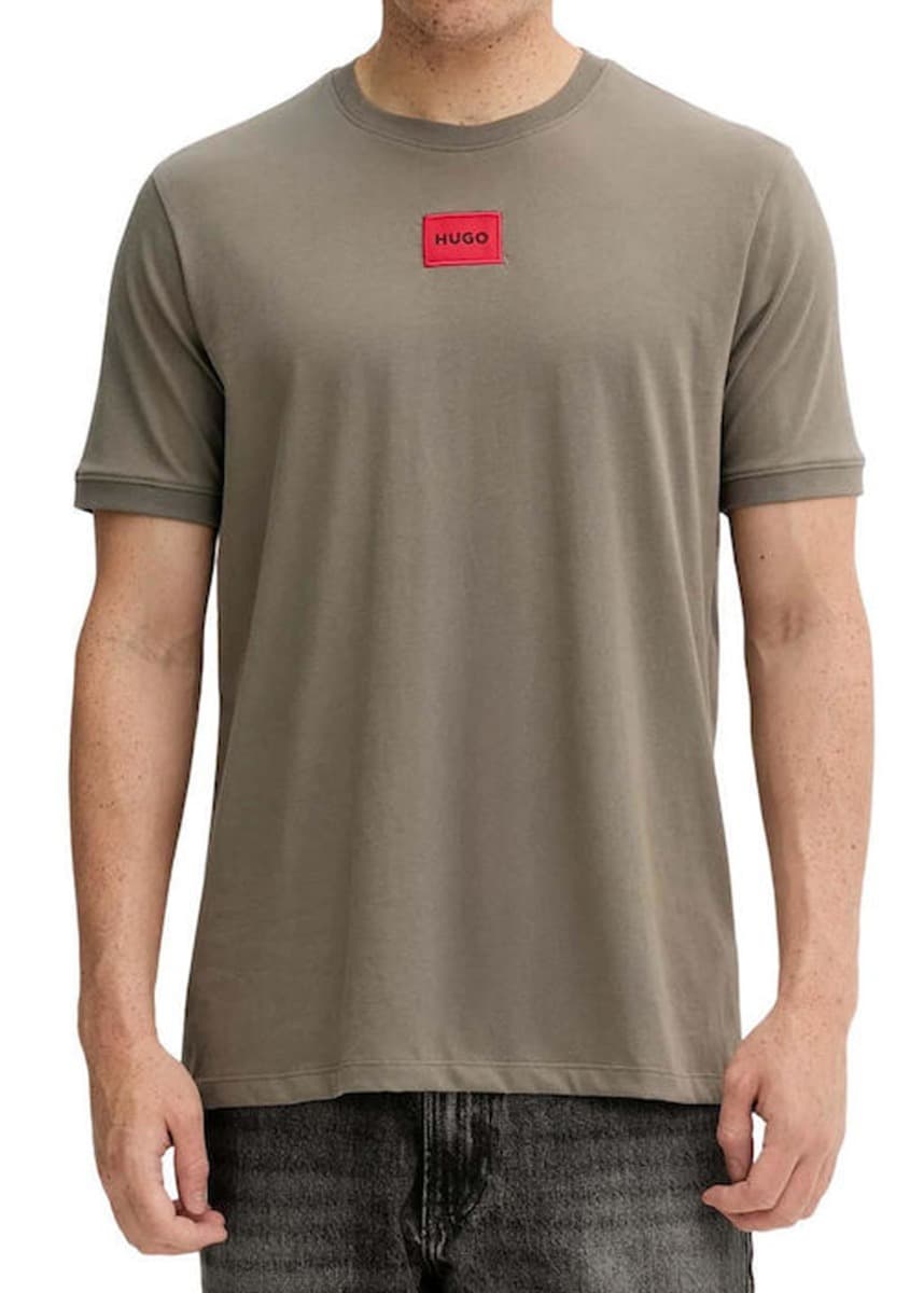 Men's T-Shirts Hugo Brown