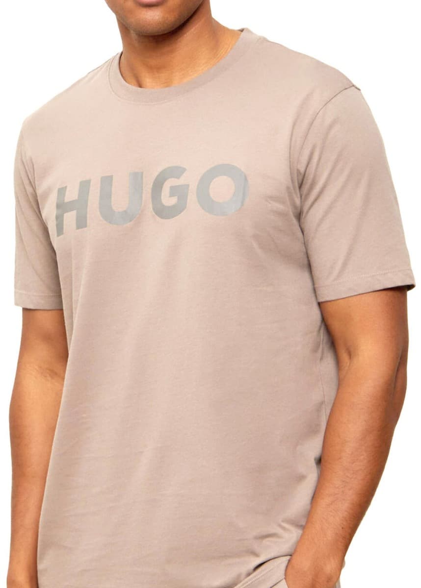 Men's T-Shirts Hugo Brown