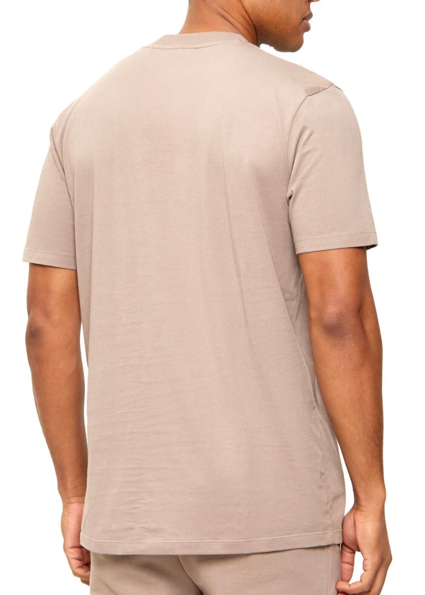 Men's T-Shirts Hugo Brown