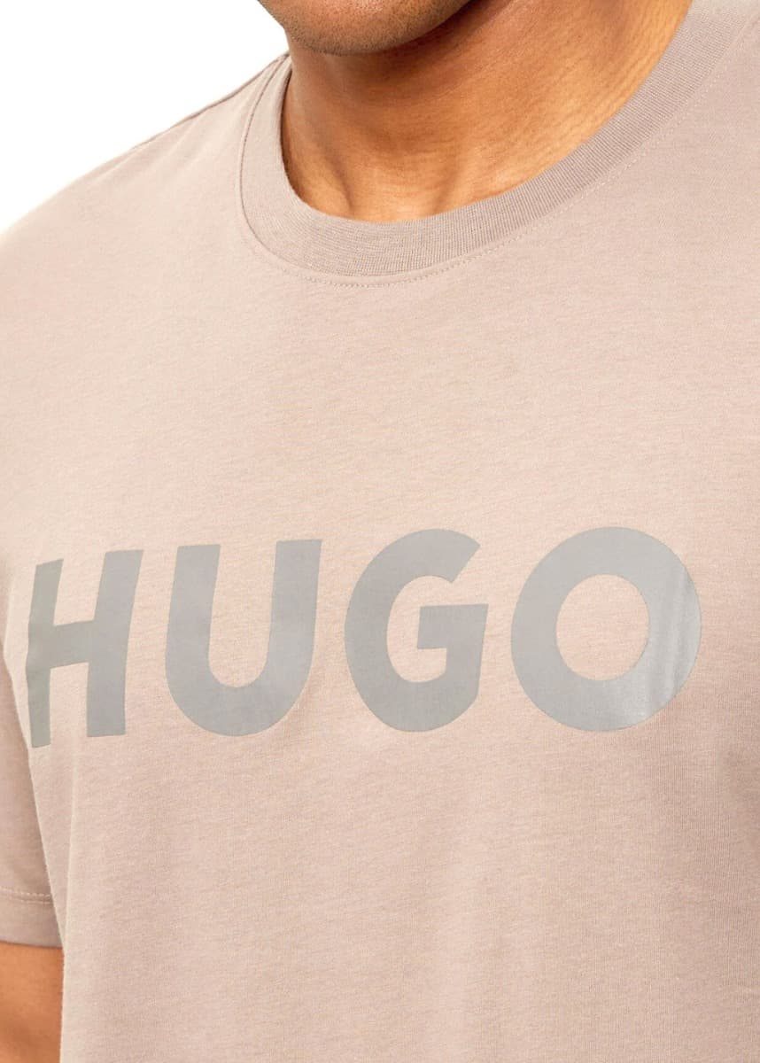 Men's T-Shirts Hugo Brown