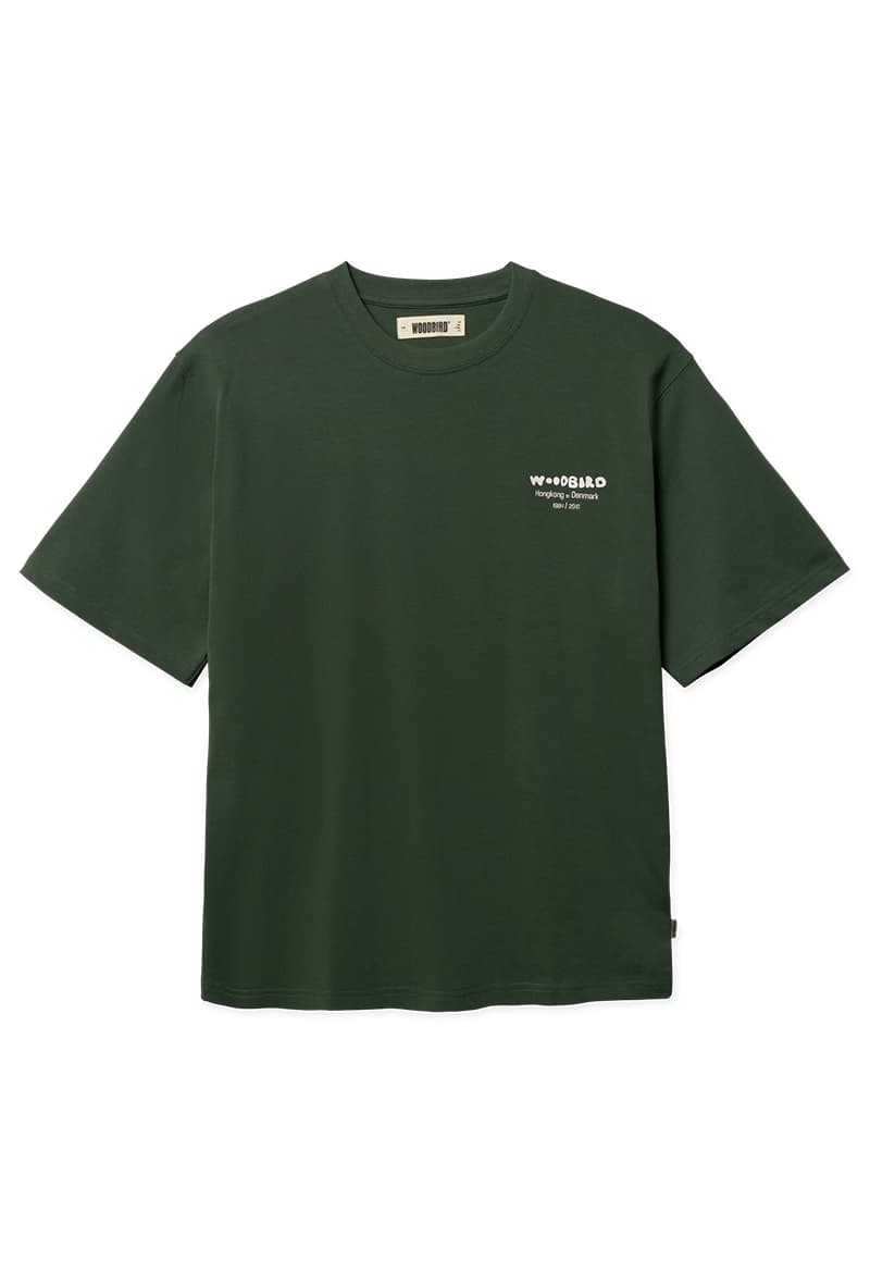 Men's T-Shirts Woodbird Green