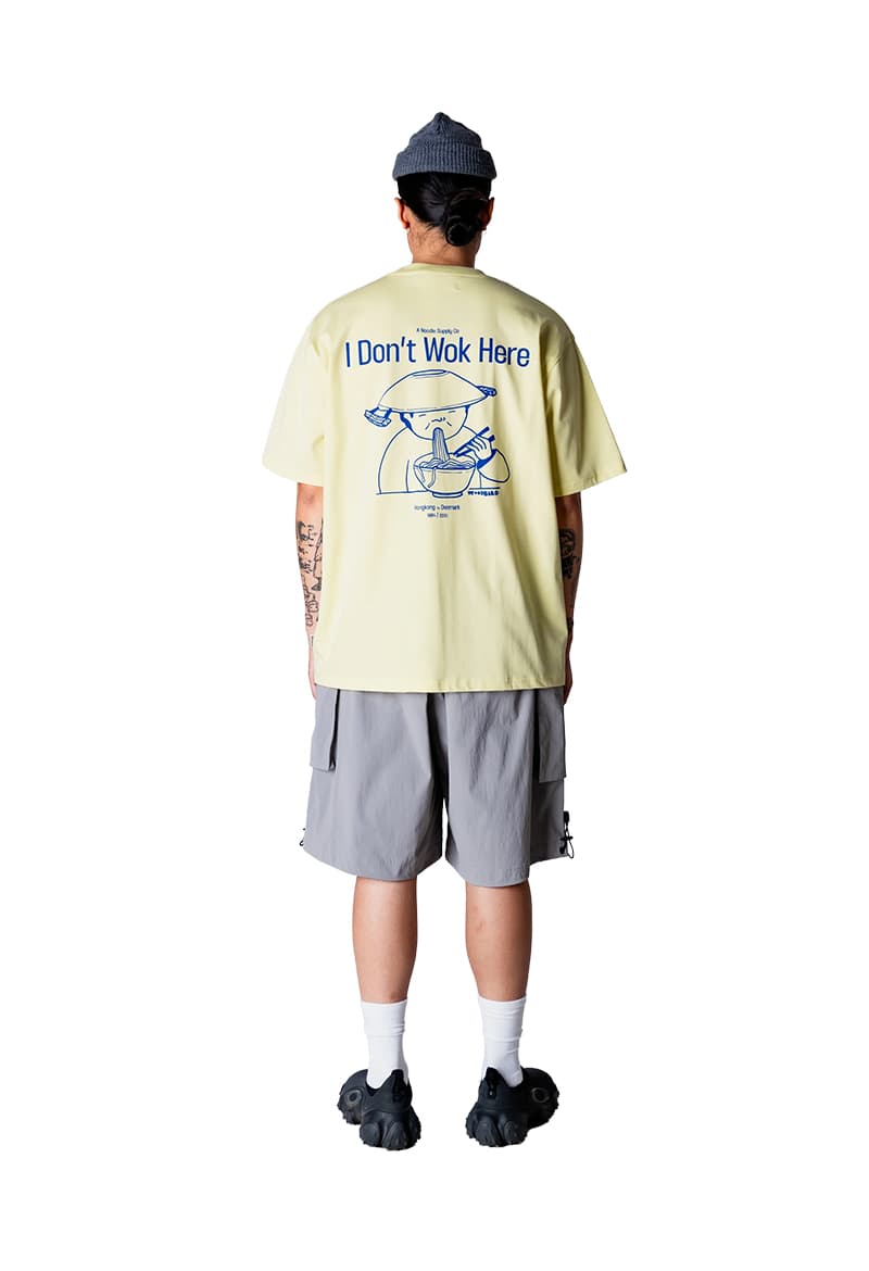 Men's T-Shirts Woodbird Yellow
