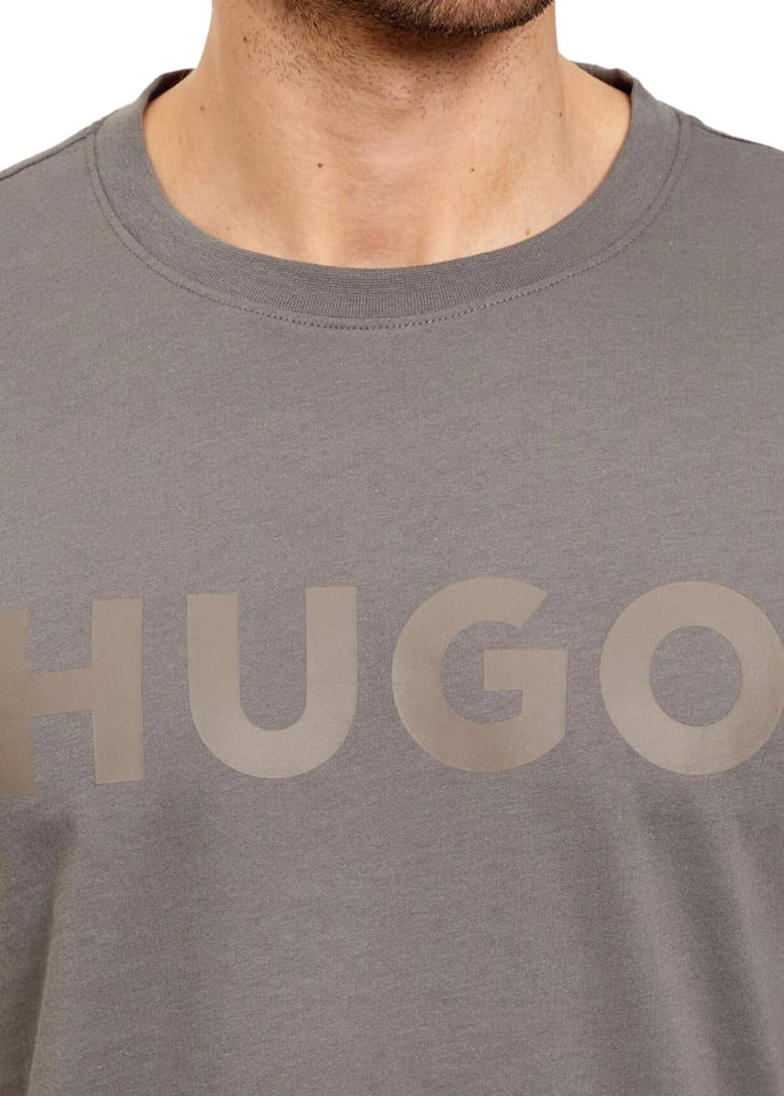 Men's T-Shirts Hugo Gray