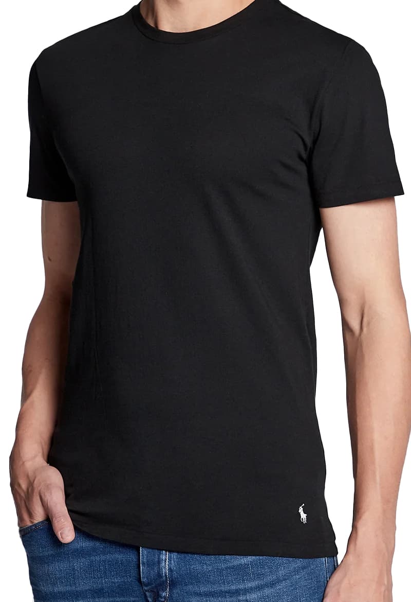 Men's T-Shirts Polo Ralph Lauren Black