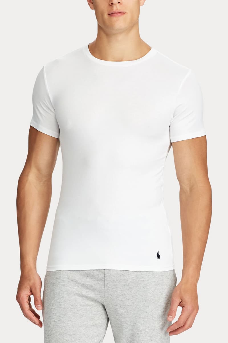 Men's T-Shirts Polo Ralph Lauren White