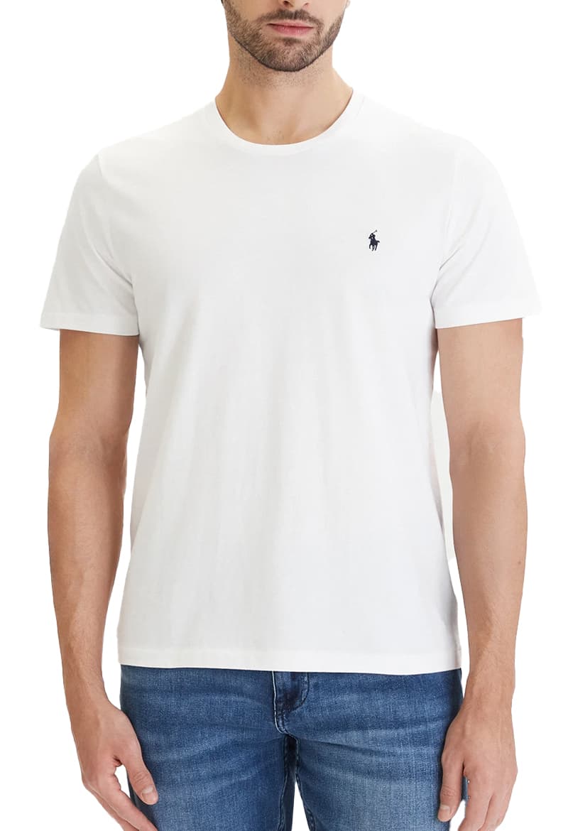 Men's T-Shirts Polo Ralph Lauren White