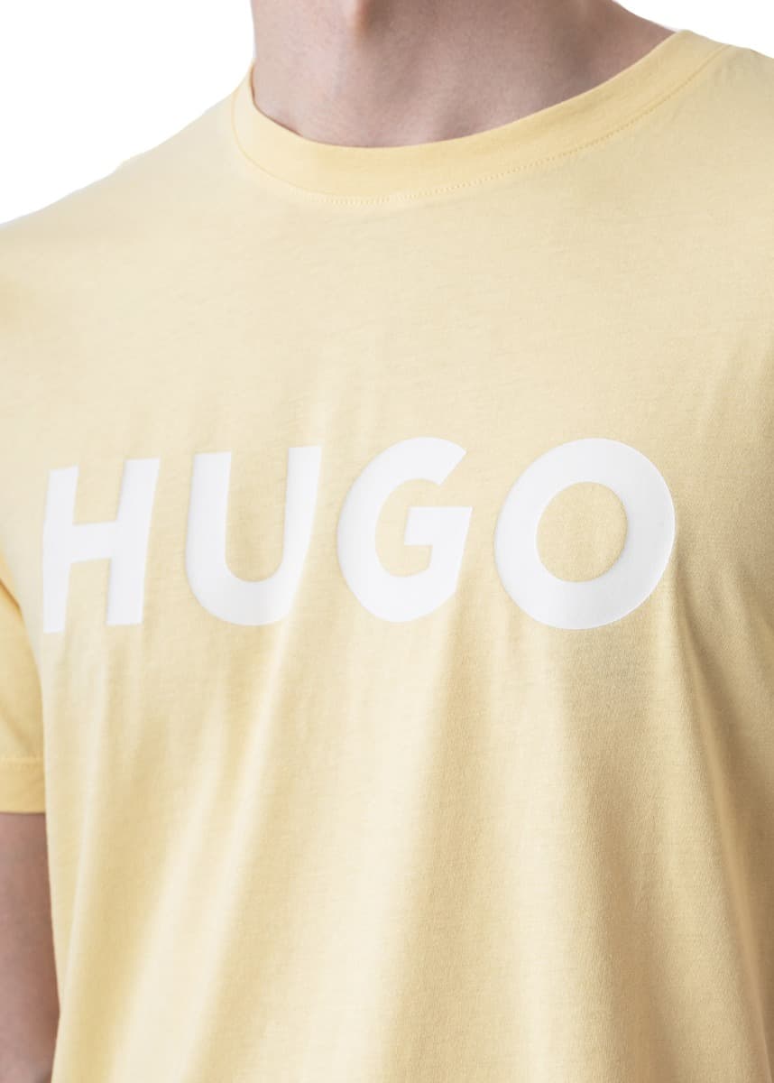 Men's T-Shirts Hugo Yellow