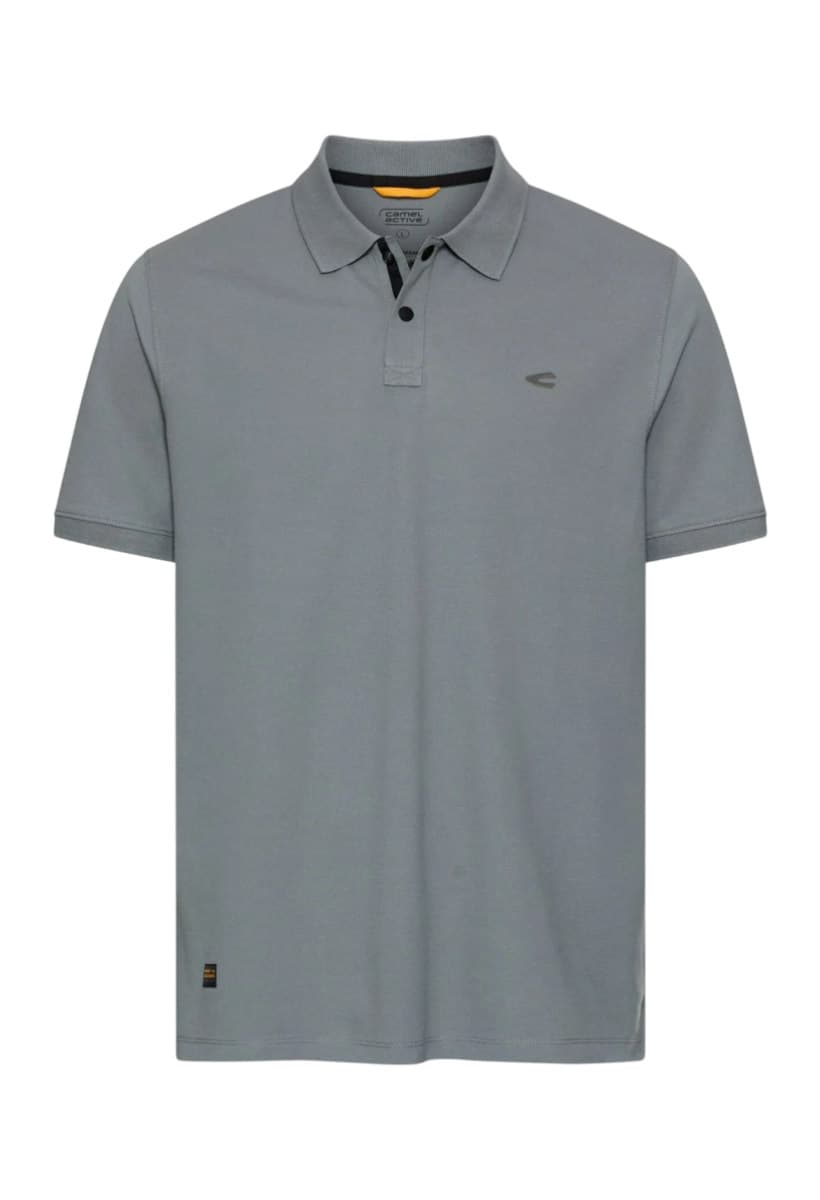 Men's Polo Shirts Camel Active Gray