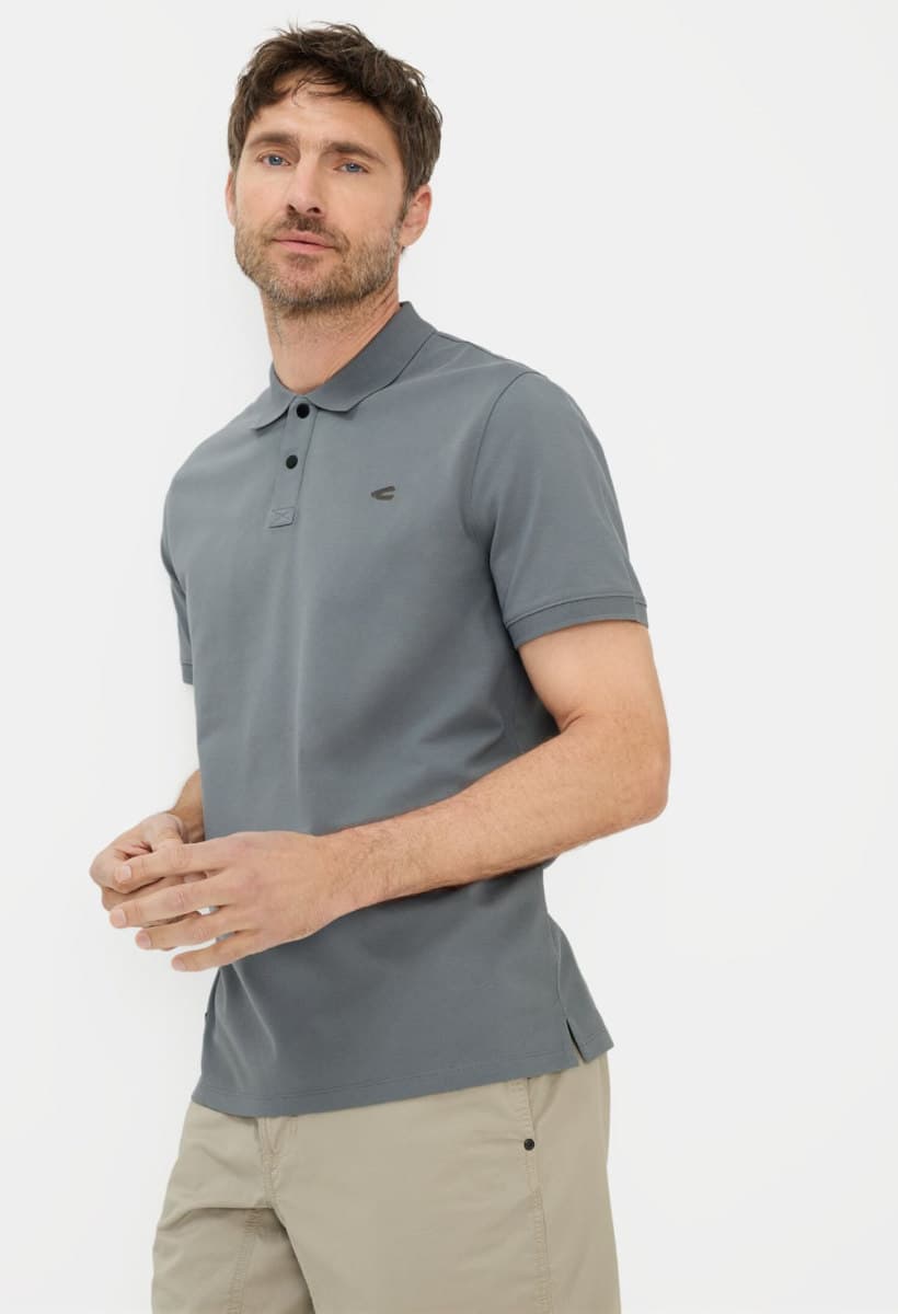 Men's Polo Shirts Camel Active Gray