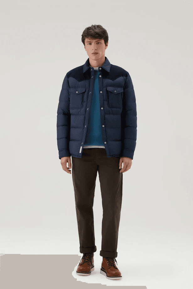 Men's Jackets Woolrich Blue