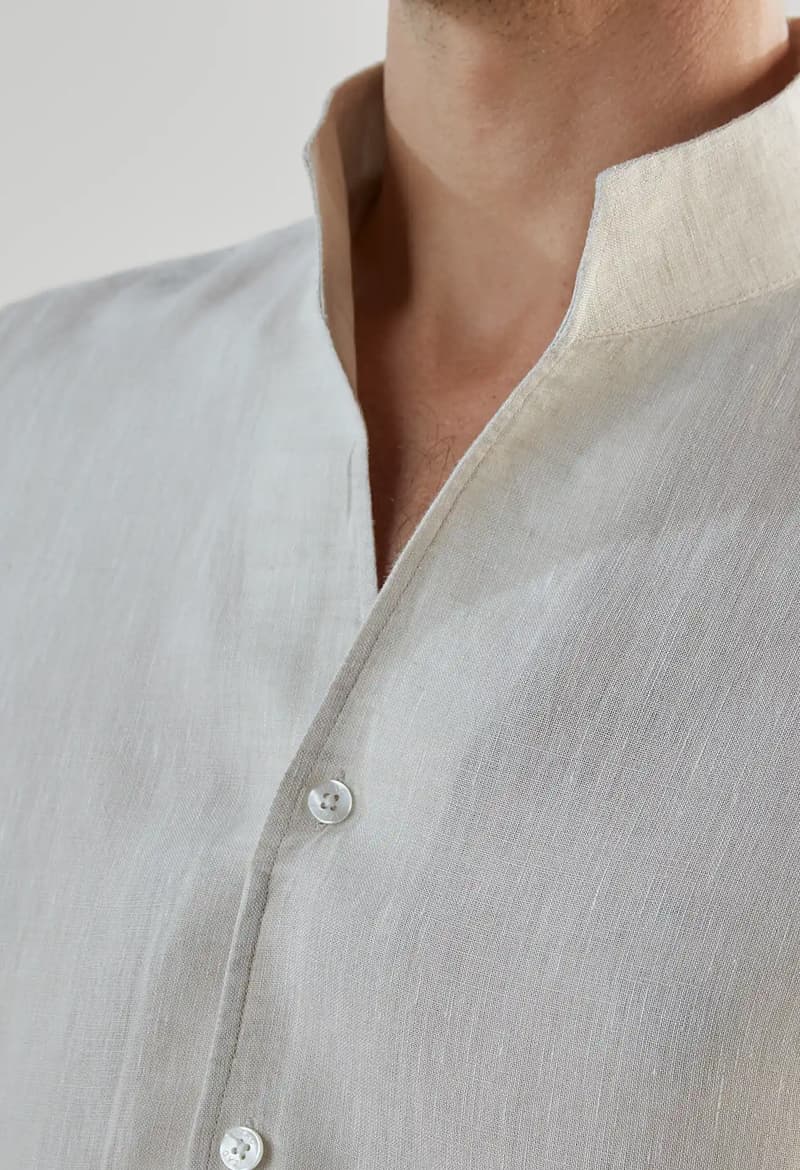 Men's Shirts Izac Beige