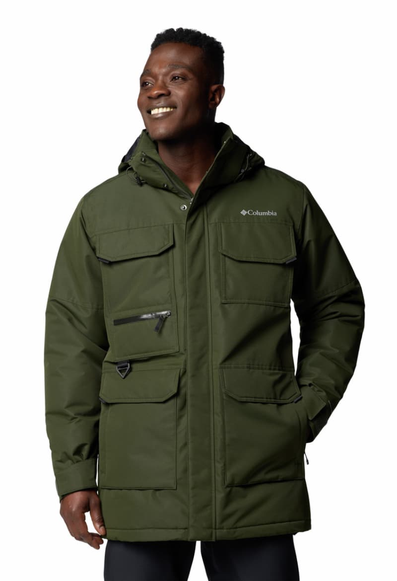 Men's Jackets Columbia Green