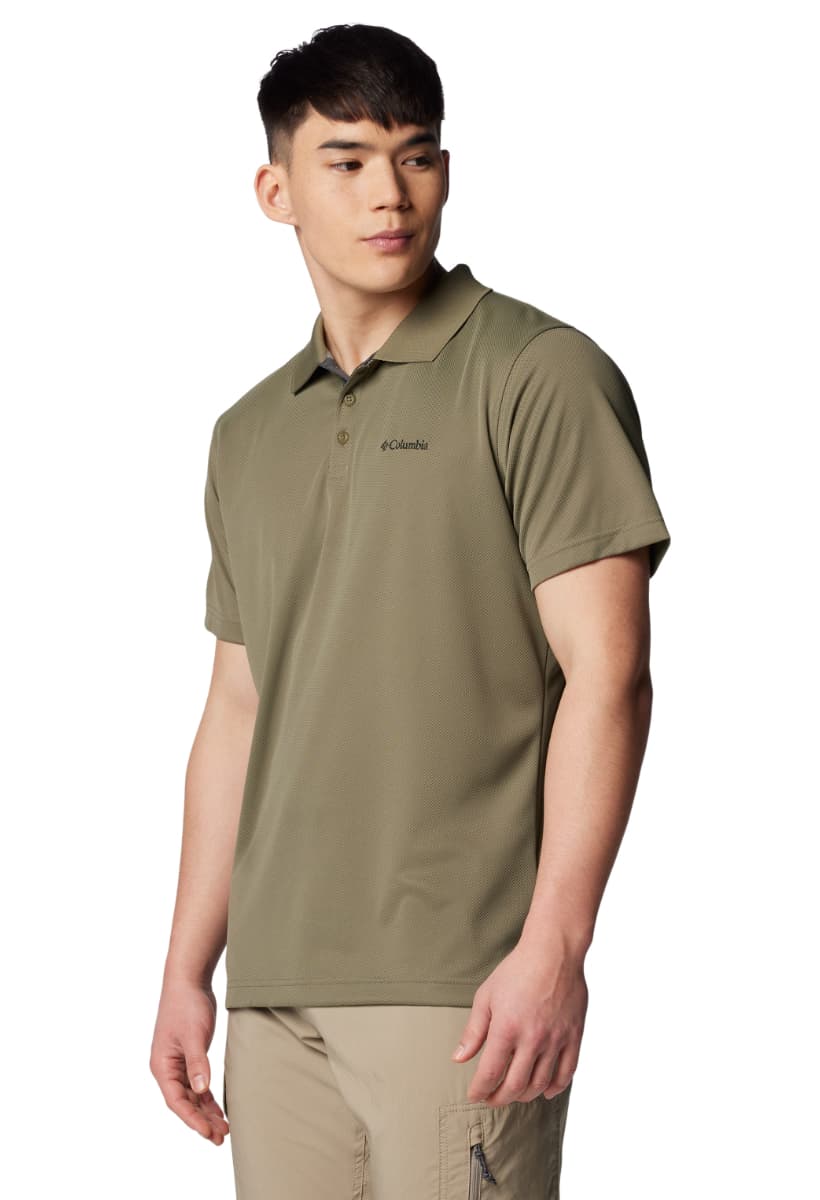 Men's Polo Shirts Columbia Khaki