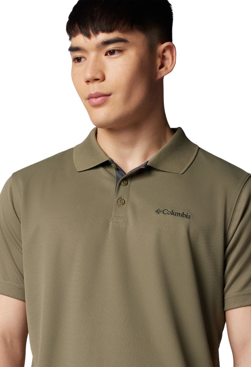 Men's Polo Shirts Columbia Khaki