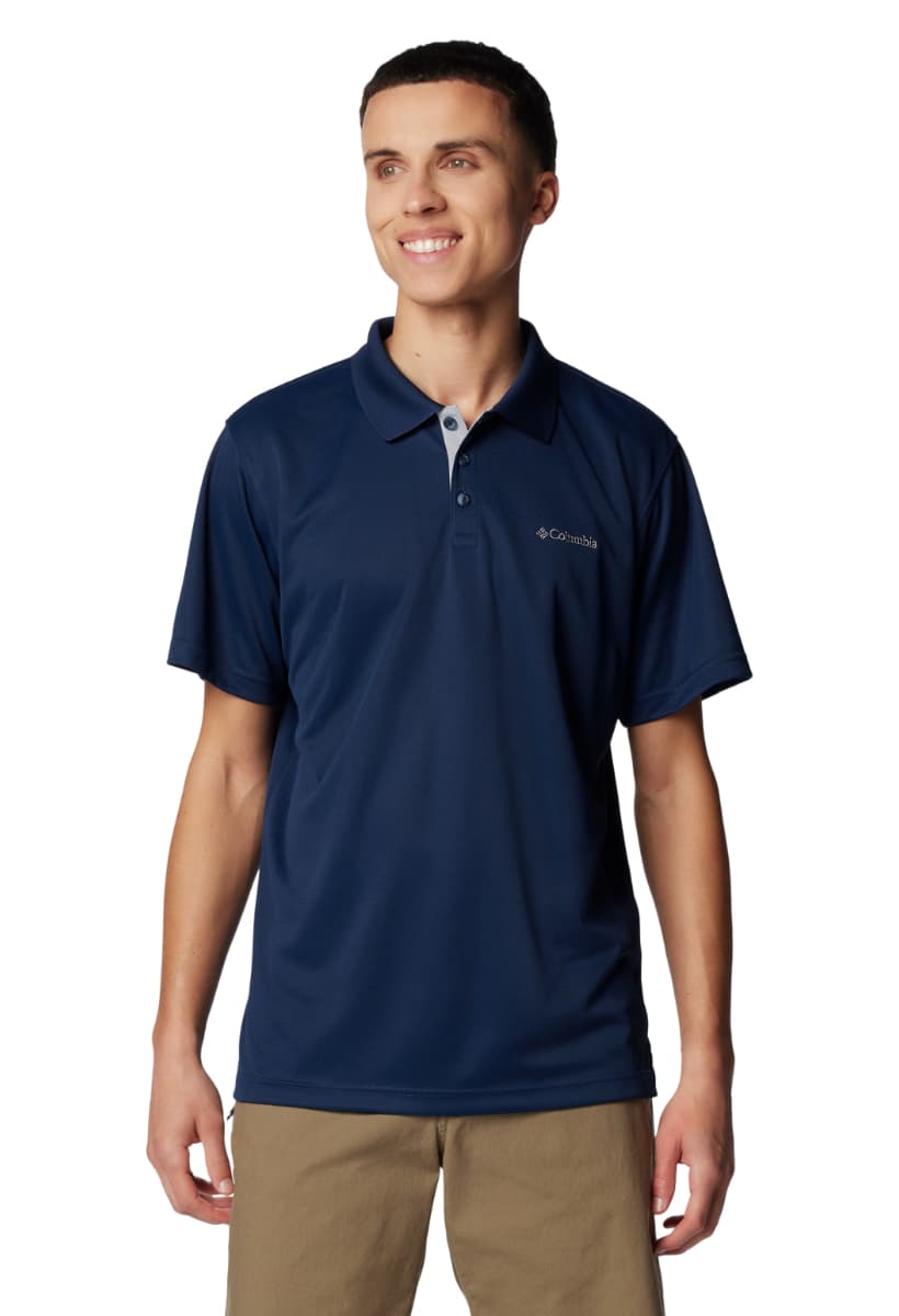 Men's Polo Shirts Columbia Blue