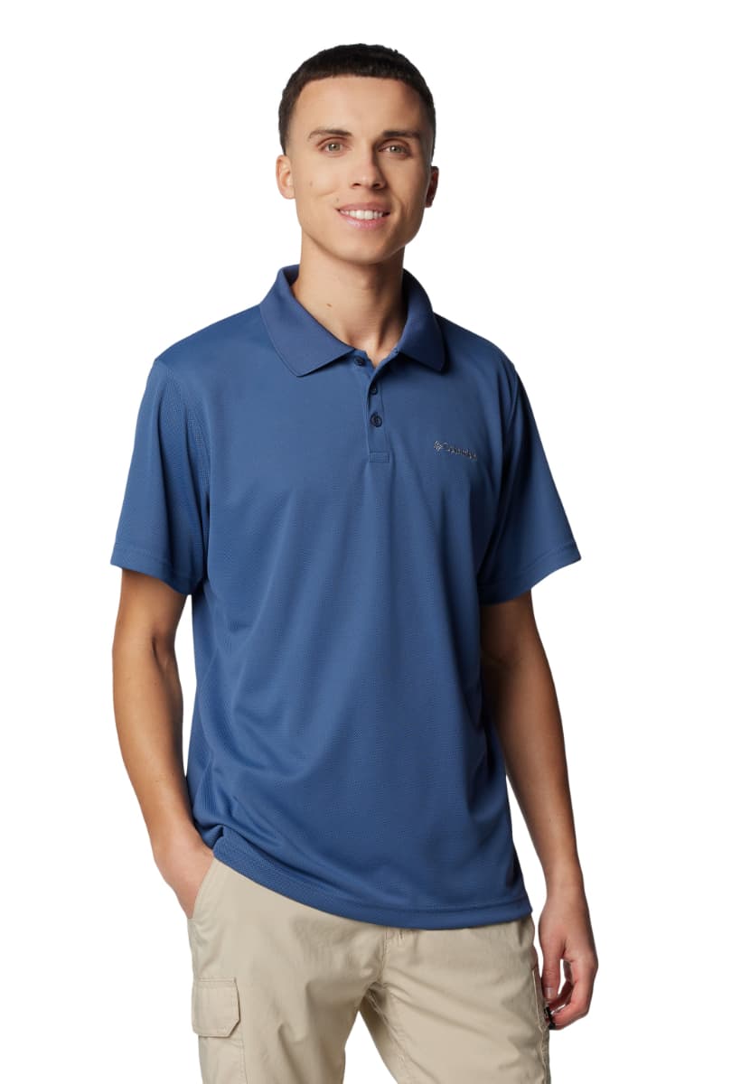 Men's Polo Shirts Columbia Blue