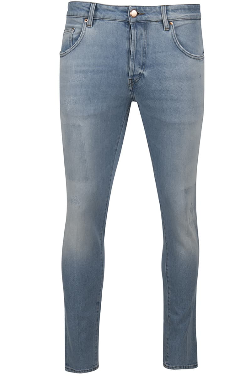 ΑΝΔΡΙΚΟ DENIM ΠΑΝΤΕΛΟΝΙ MILANO SLIM FIT ΜΠΛΕ ΑΝΟΙΧΤΟ