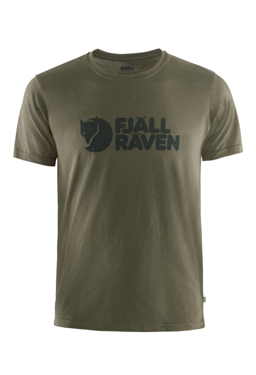 ΑΝΔΡΙΚΟ T-SHIRT FJALLRAVEN LOGO ΜΕ ΤΥΠΩΜΑ ΛΑΔΙ
