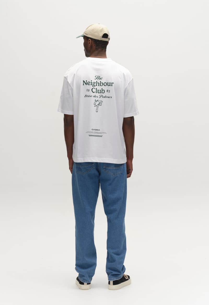 Men's T-Shirts Gabba White