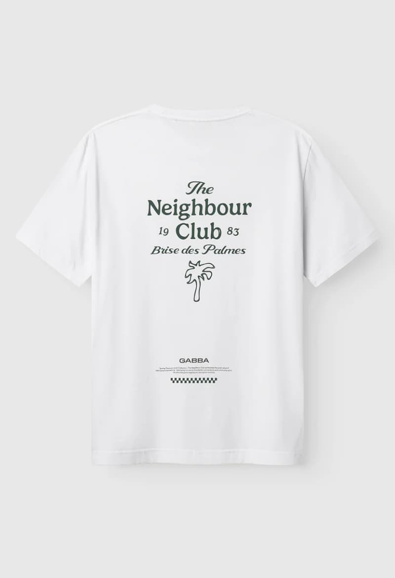 Men's T-Shirts Gabba White