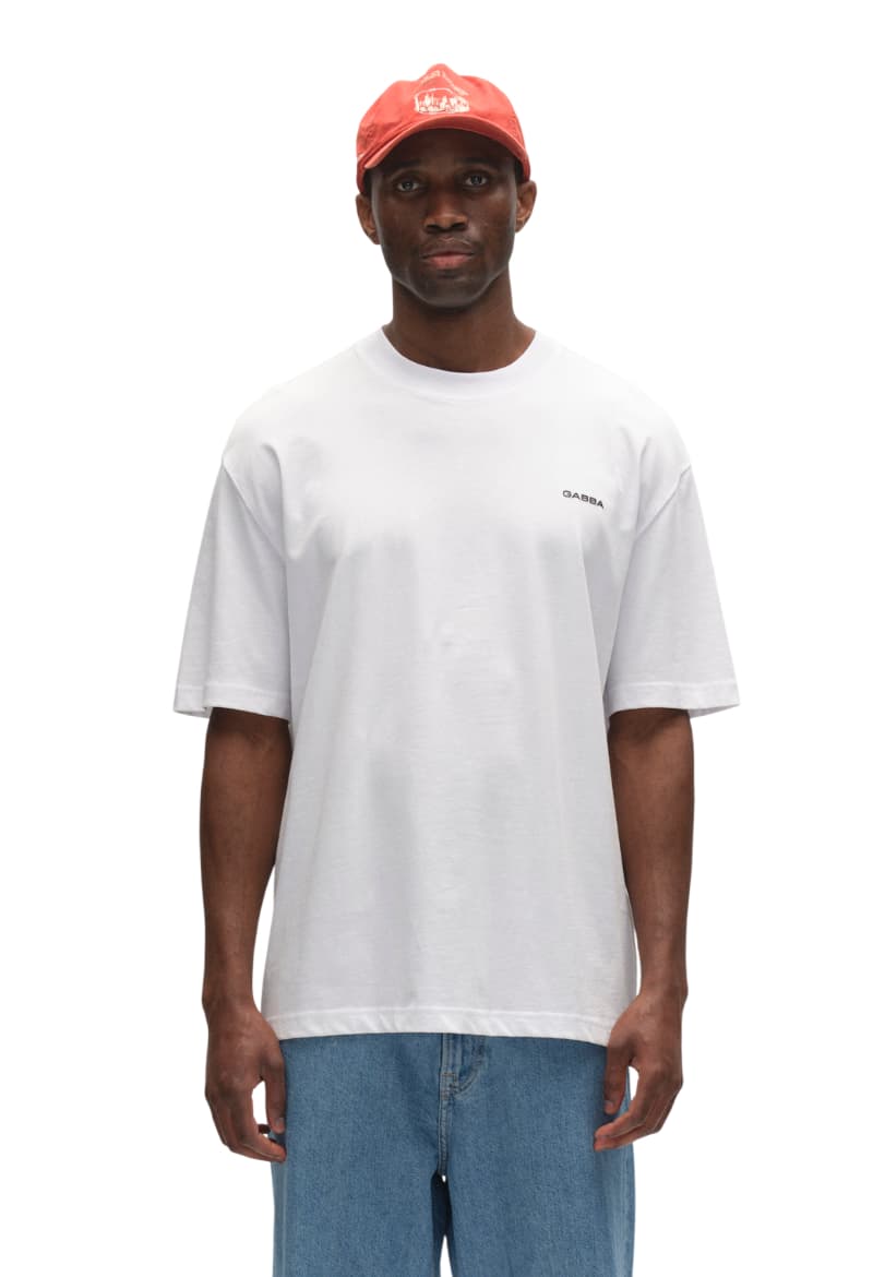 ΑΝΔΡΙΚΟ T-SHIRT GABBA NIGEL BOXY GOTS ΚΟΝΤΟΜΑΝΙΚΟ ΡΟΖ