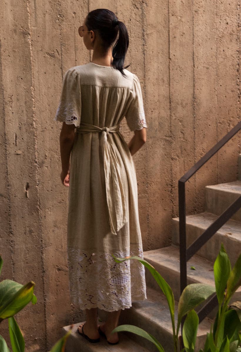 Women's Dresses Rose&Rose Ecru